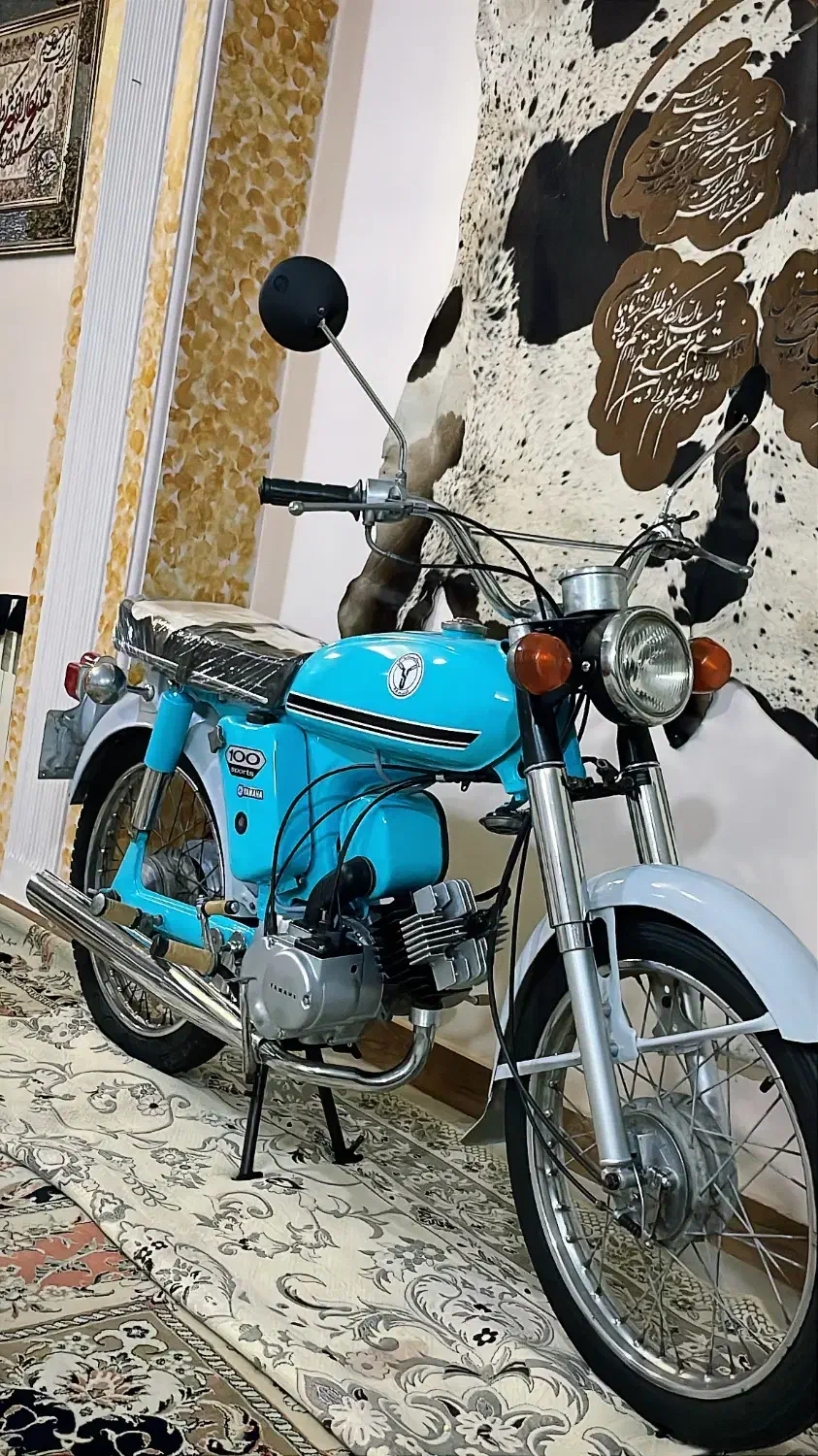 یاماها 100|موتورسیکلت|ری, علایین|دیوار