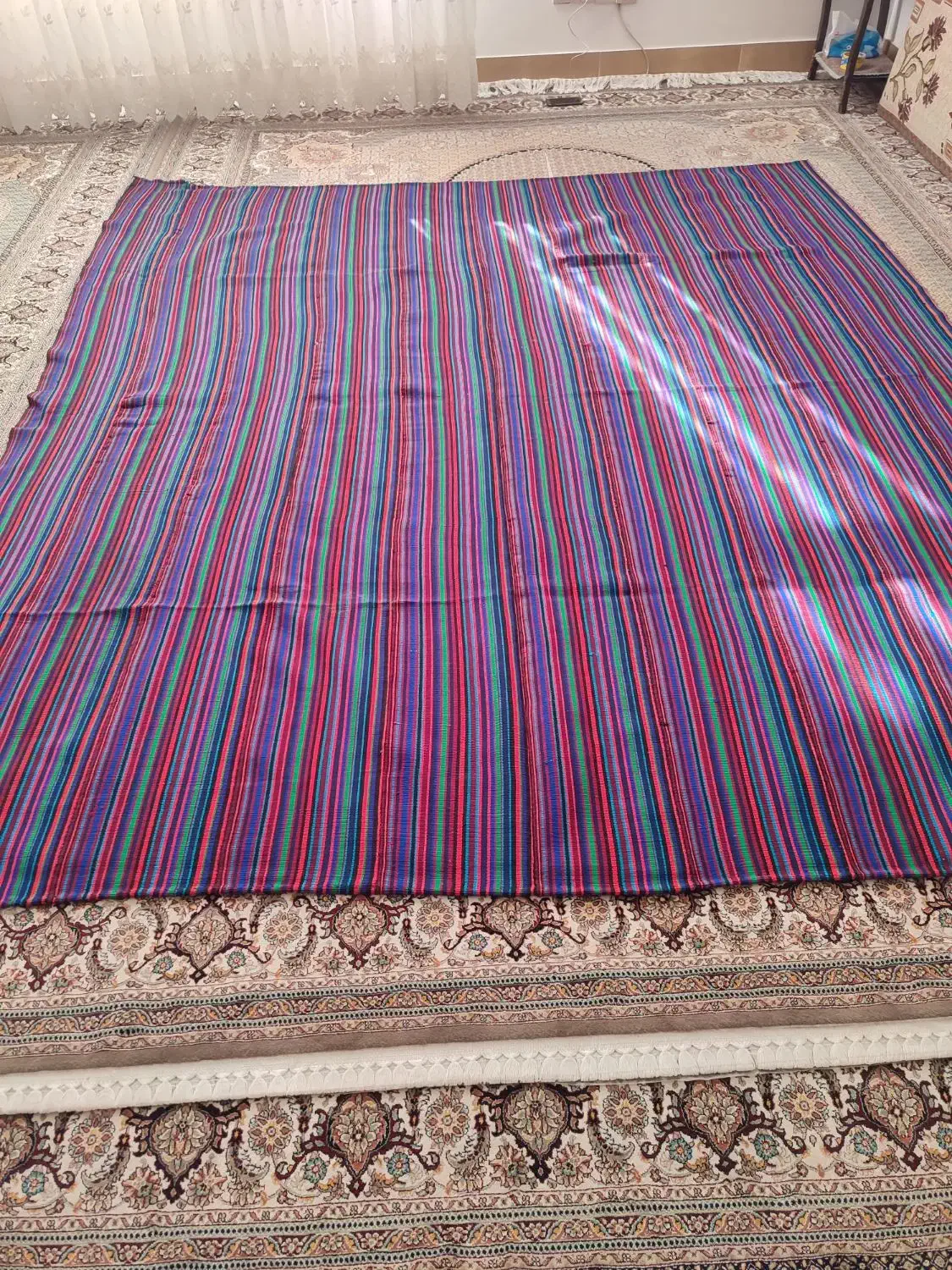 جاجیم گلیم|گلیم، جاجیم، گبه|قزوین, |دیوار