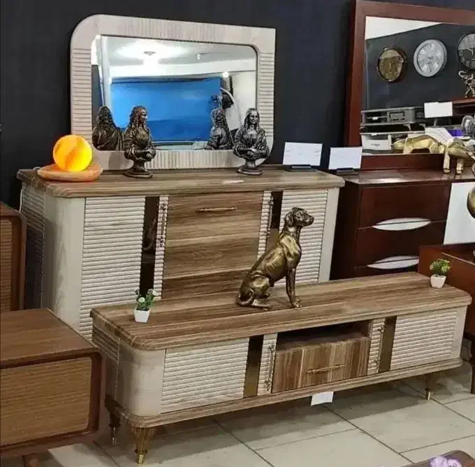 میز تلویزیون و اینه کنسول|میز تلویزیون|دورود, |دیوار