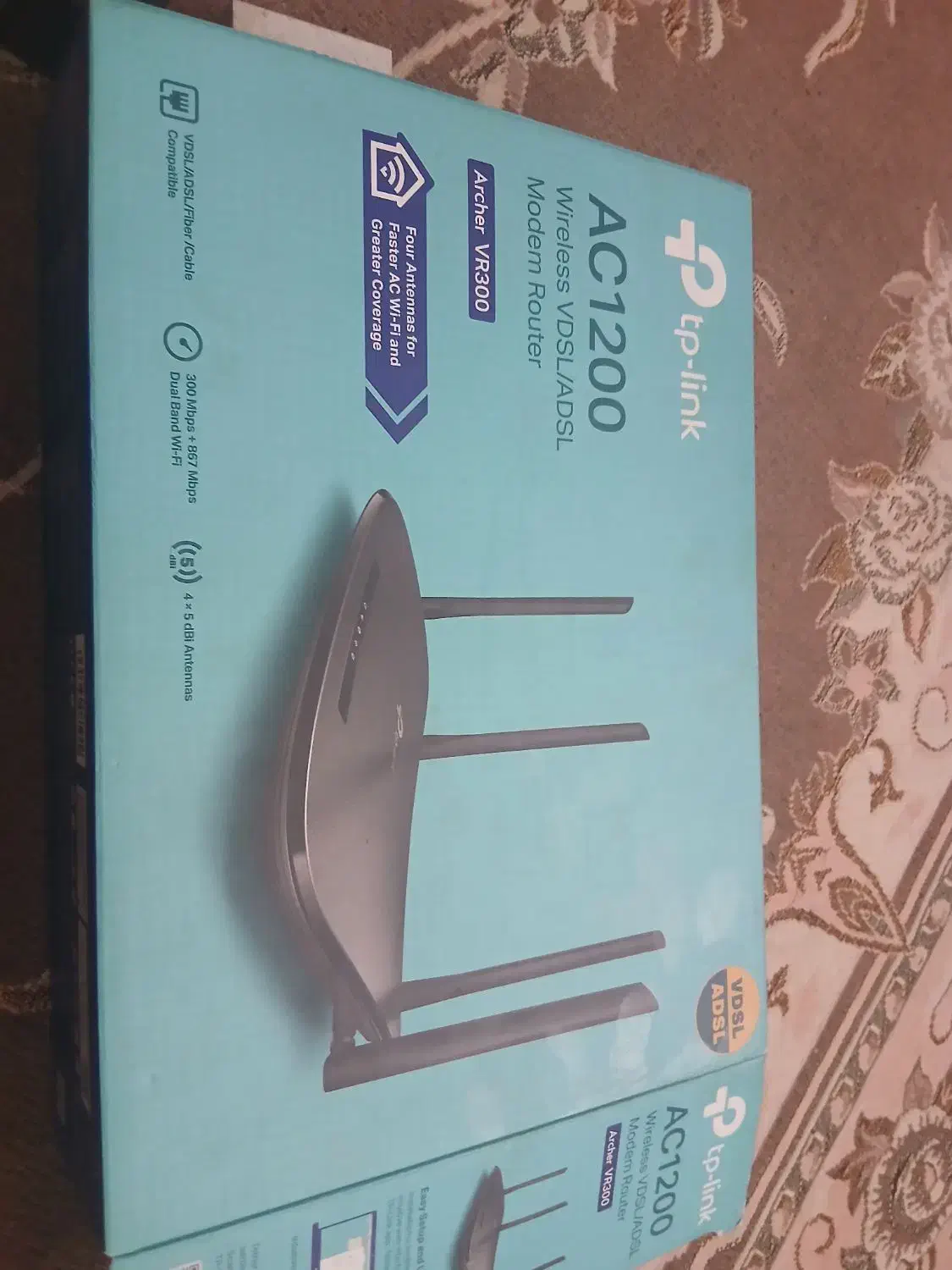 روتر ac1200|مودم و تجهیزات شبکه|مشهد, ملک‌آباد|دیوار