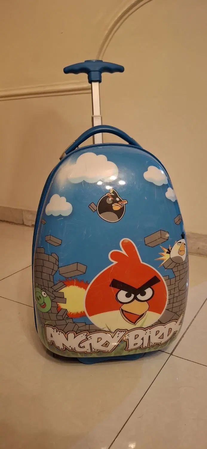 چمدان بچگانه ترولی Angry Birds|اسباب و اثاث بچه|تهران, شهرک آزمایش|دیوار