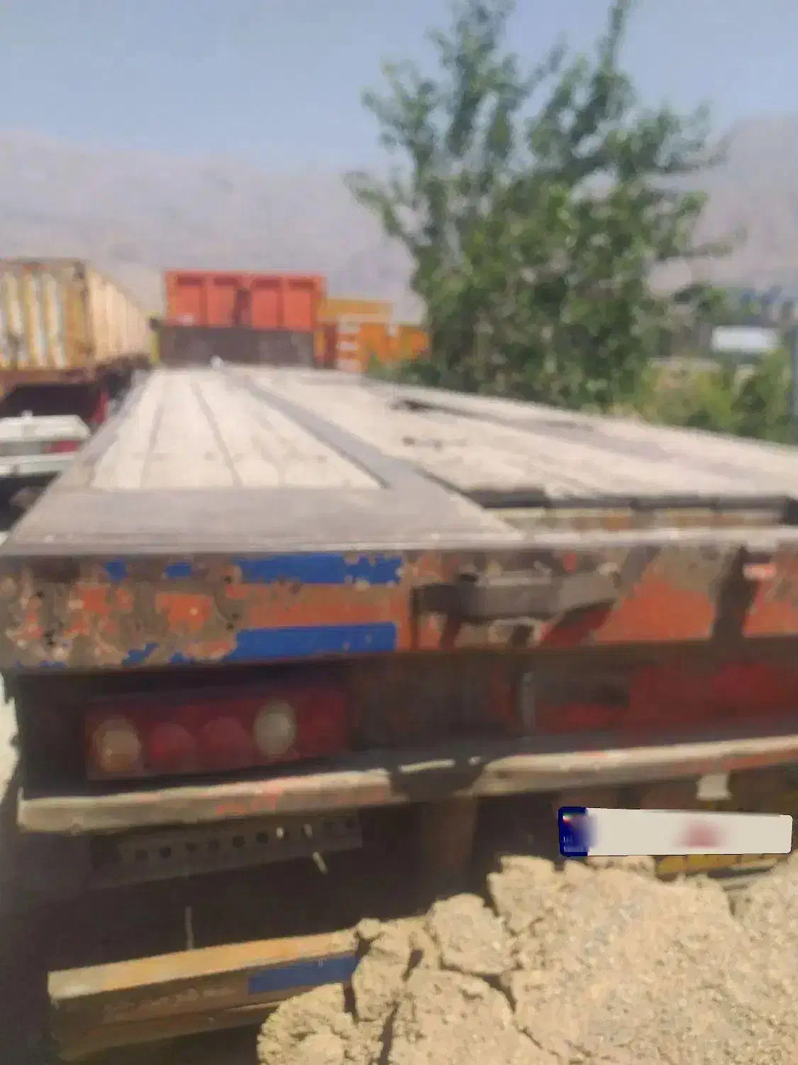 تریلی کفی|خودرو سنگین|بیستون, |دیوار