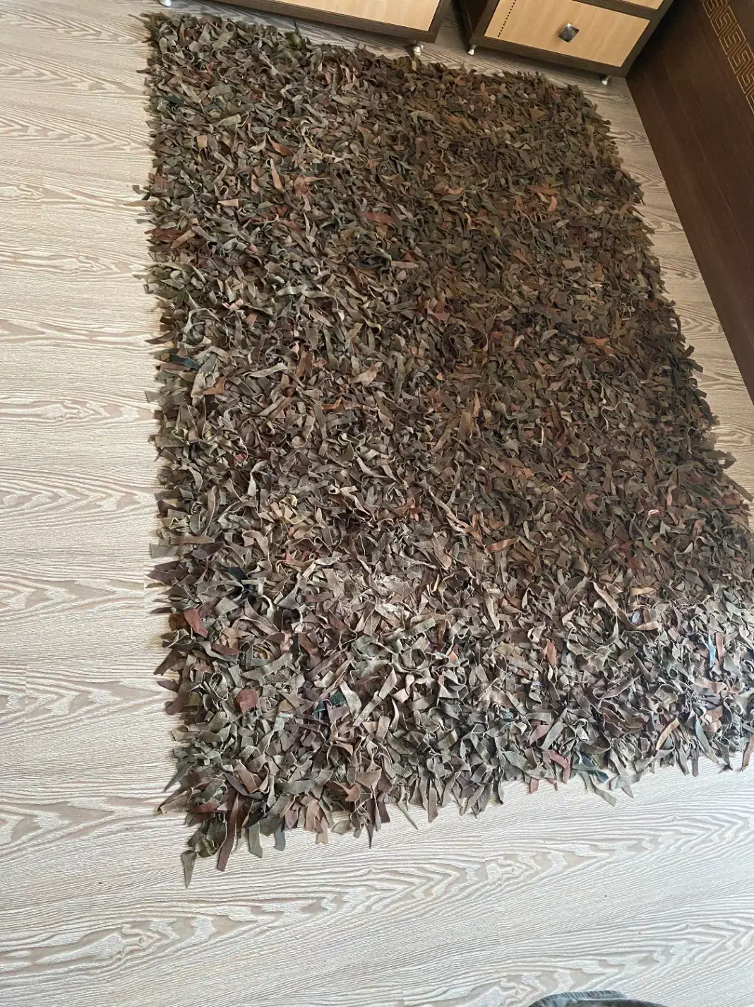 فرش چرم طبیعی خارجی|فرش|تهران, سعادت‌آباد|دیوار