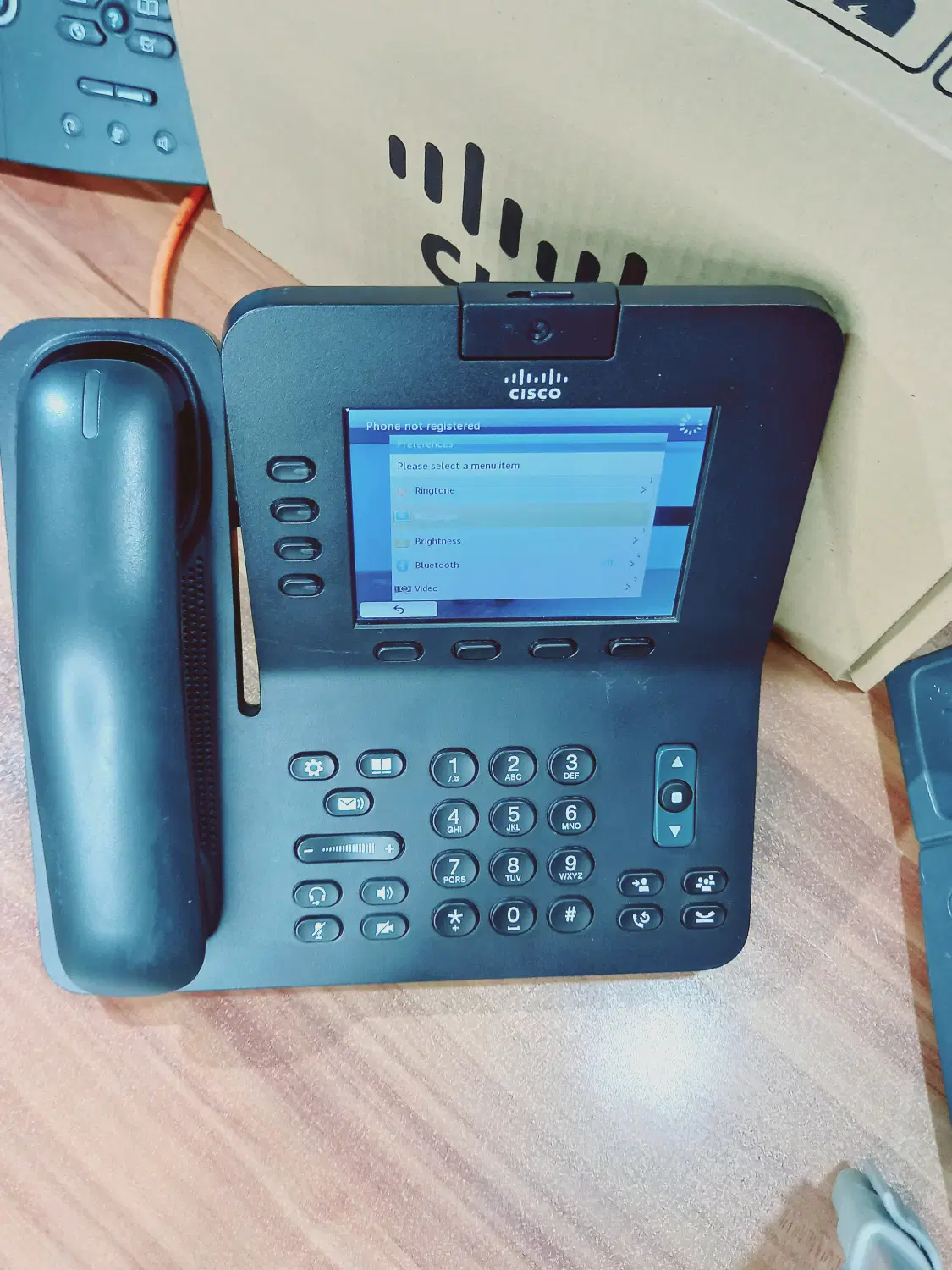 تلفن تحت شبکه سیسکو CISCO IP PHONE 8945|تلفن رومیزی|تهران, بهجتآباد|دیوار