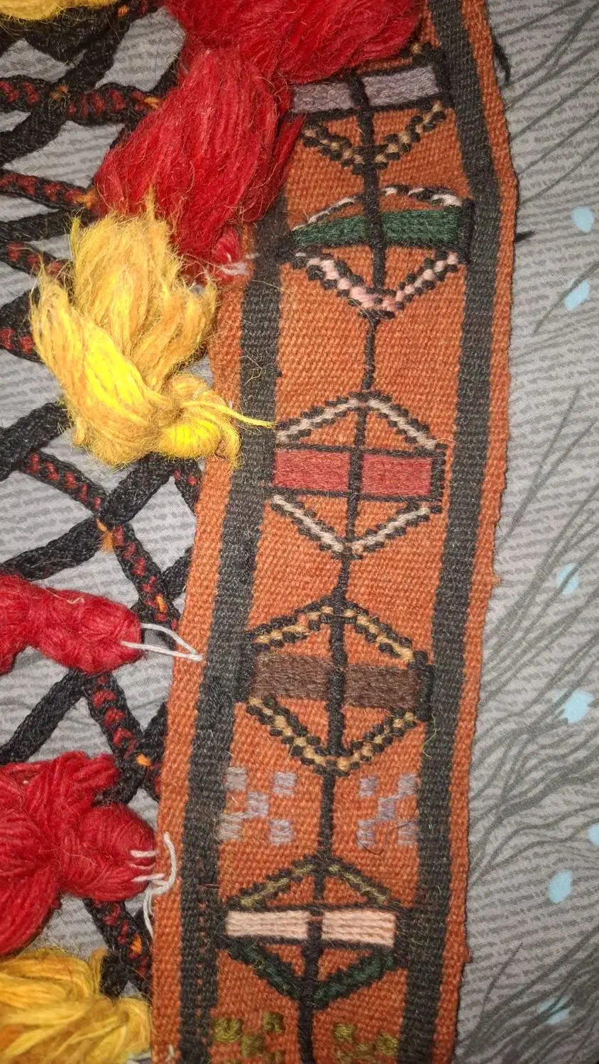 پرده سنتی دستباف قدیمی نو|گلیم، جاجیم، گبه|تهران, دریا|دیوار