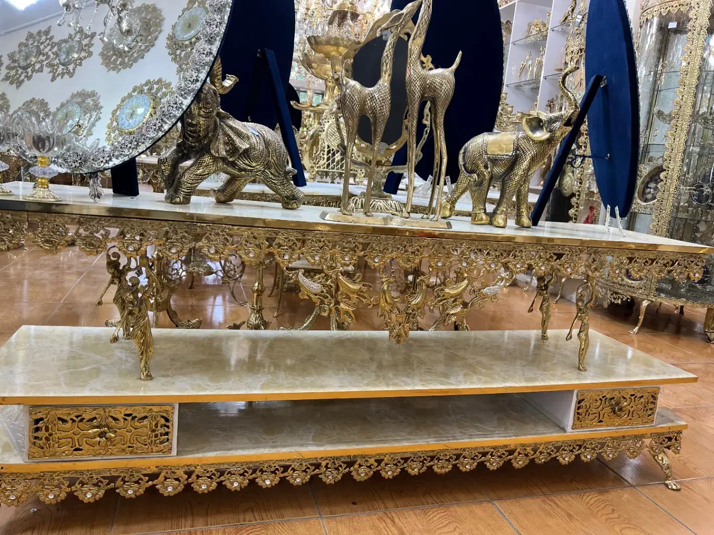 میز فوق سنگین دوکشو (بزرگترین حراج میز تی وی)|میز تلویزیون|کرمانشاه, |دیوار