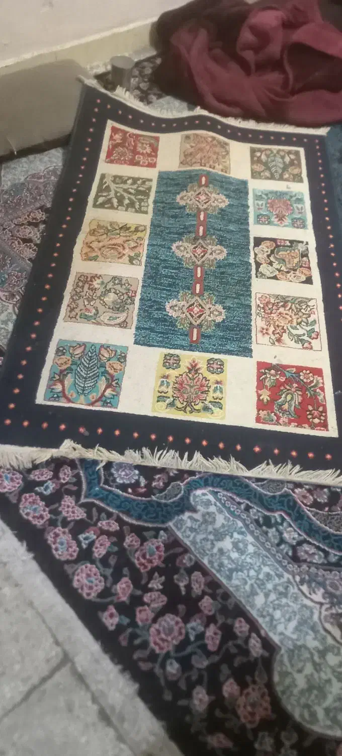 فرش دومتری نونو اشپزخونه|گلیم، جاجیم، گبه|اهواز, حصیرآباد|دیوار