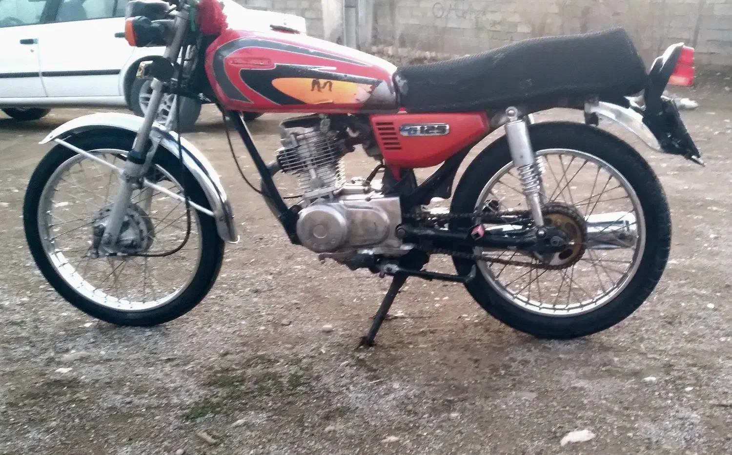 هشدار|موتورسیکلت|چگنی, |دیوار