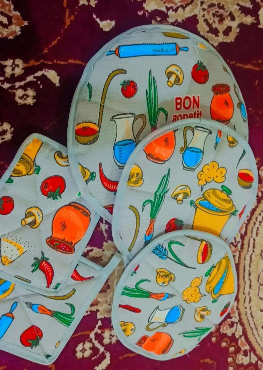 دمکنی و دستگیره|سفره، حوله، دستمال آشپزخانه|خورموج, |دیوار