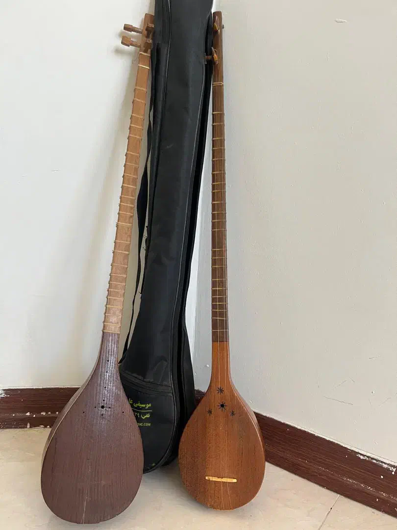 سه تار|سازهای سنتی|شیراز, شهرک بهشتی|دیوار