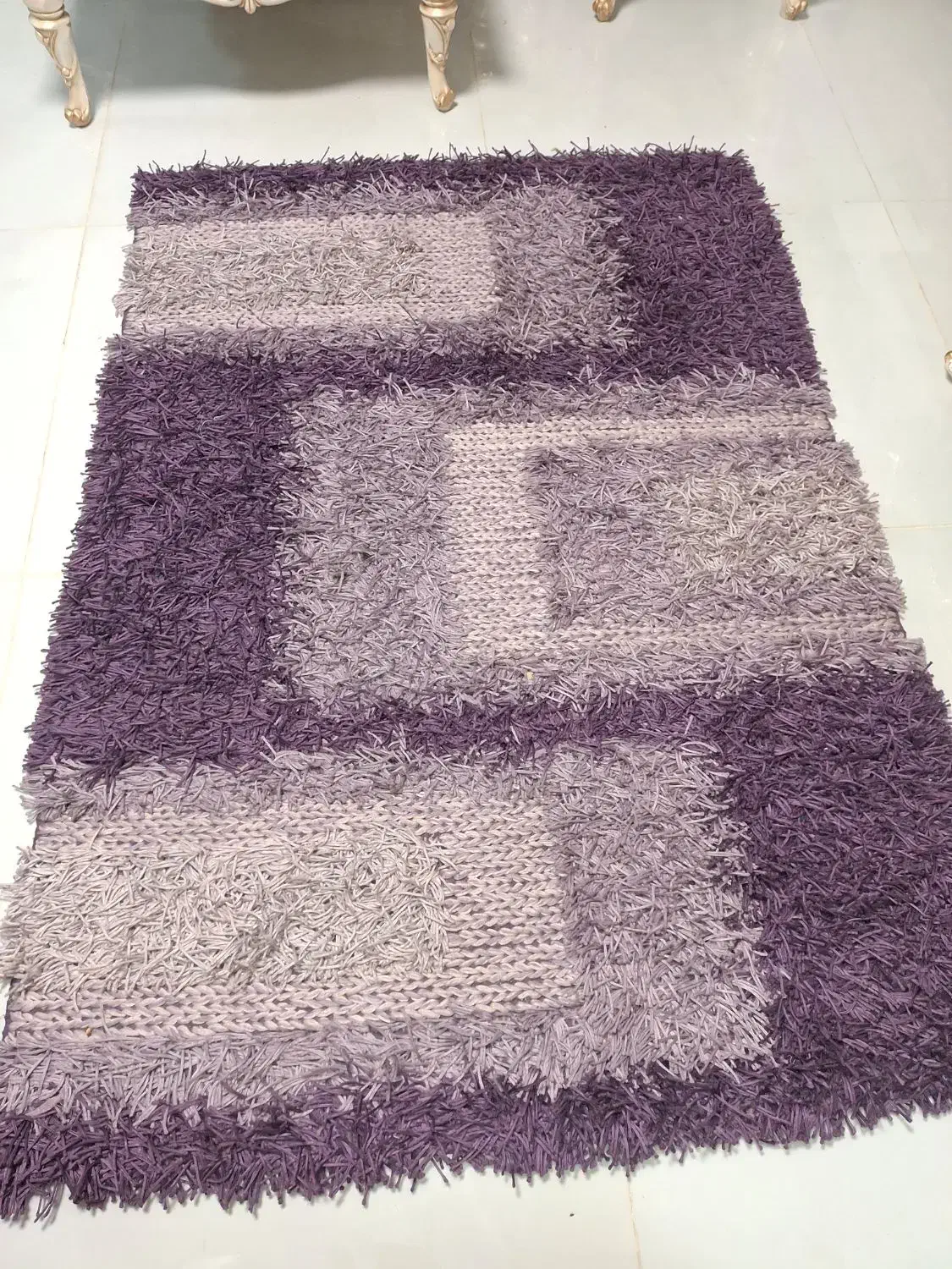 فرش ماکارانی هندی کاملا سالم و نو|فرش|مشهد, آزادشهر|دیوار