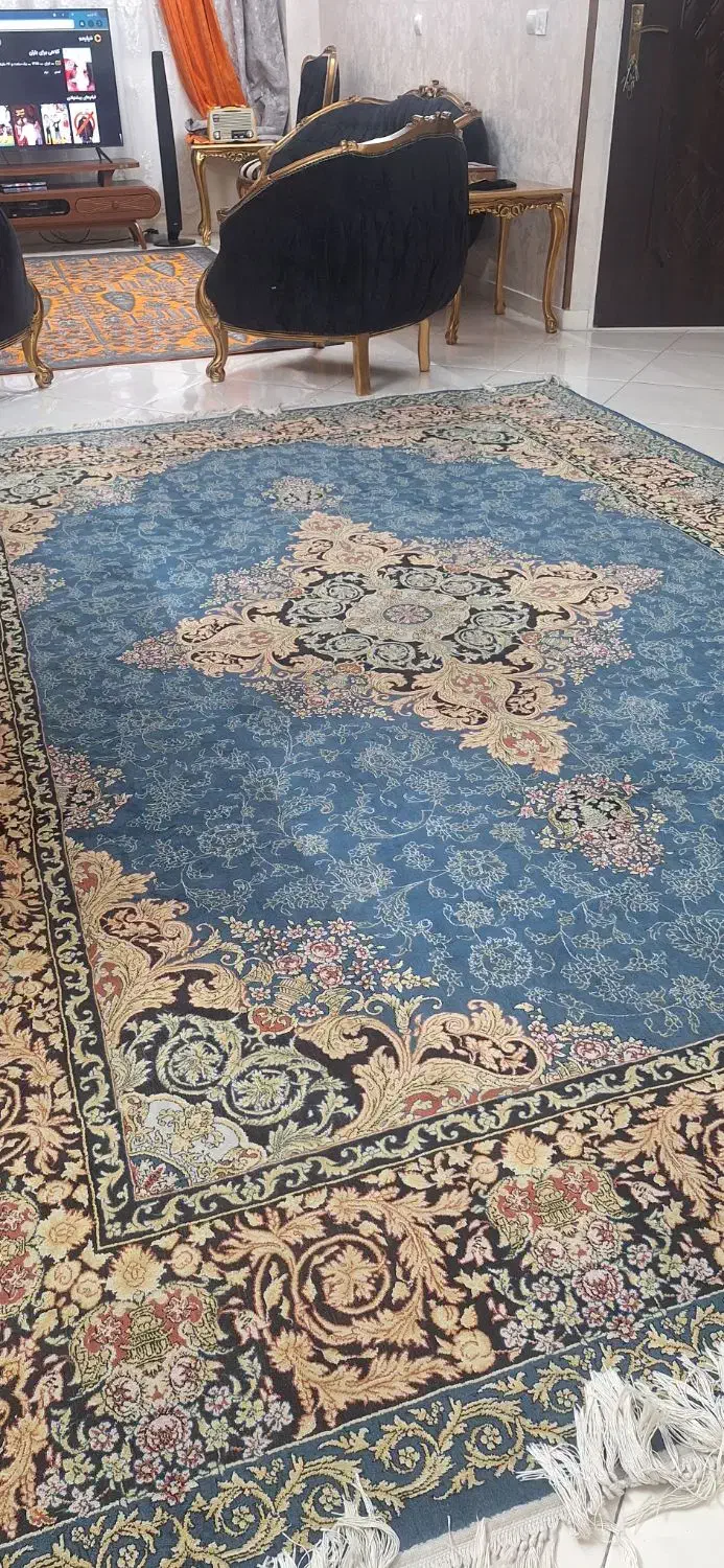 فرش ماشینی ۹متری و ۶متری|فرش|تهران, شهرک فردوس (حسینی)|دیوار