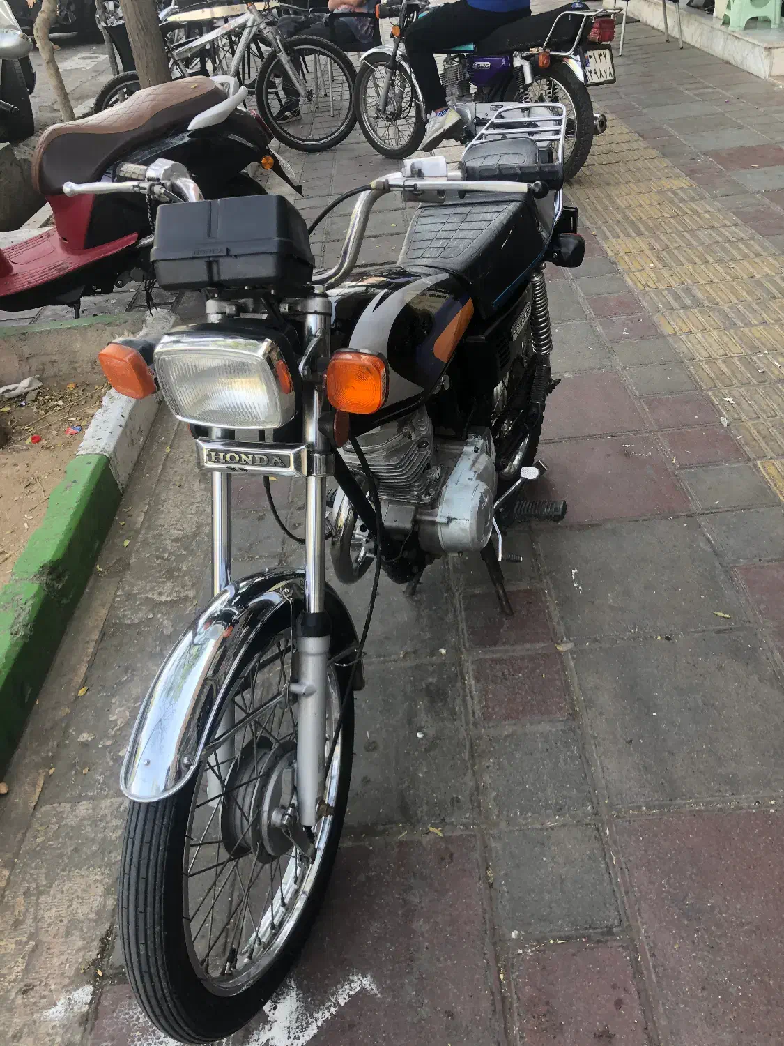 موتور هوندا مزایده|موتورسیکلت|خاوران, |دیوار