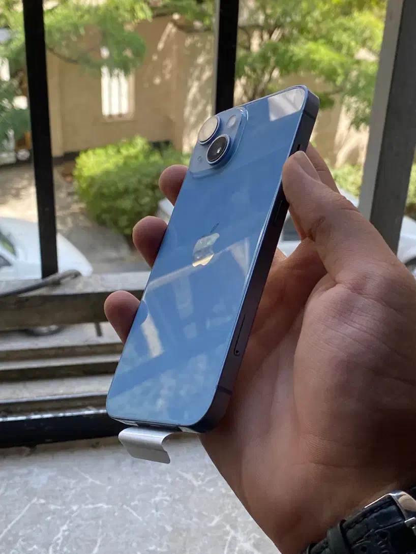 ایفون ۱۴ نرمال ۱۲۸ آبی هم قیمت ۱۲ پرومک-س|موبایل|تهران, آجودانیه|دیوار