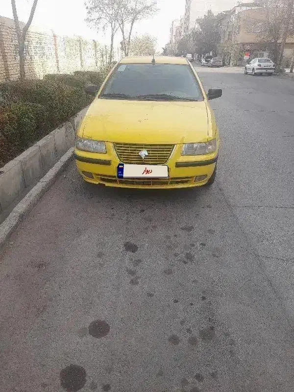 تاکسی سمند مدل۹۳ بدون رنگ|خودرو سواری و وانت|مشهد, زیبا شهر|دیوار