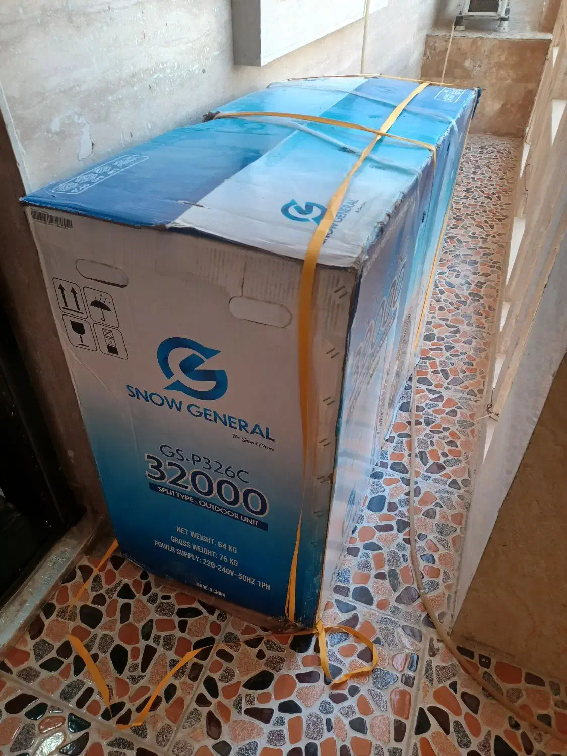 کارتن کولر اسپیلت ۳۲هزار اسنو جنرال|ابزارآلات|بندر کنگان, |دیوار