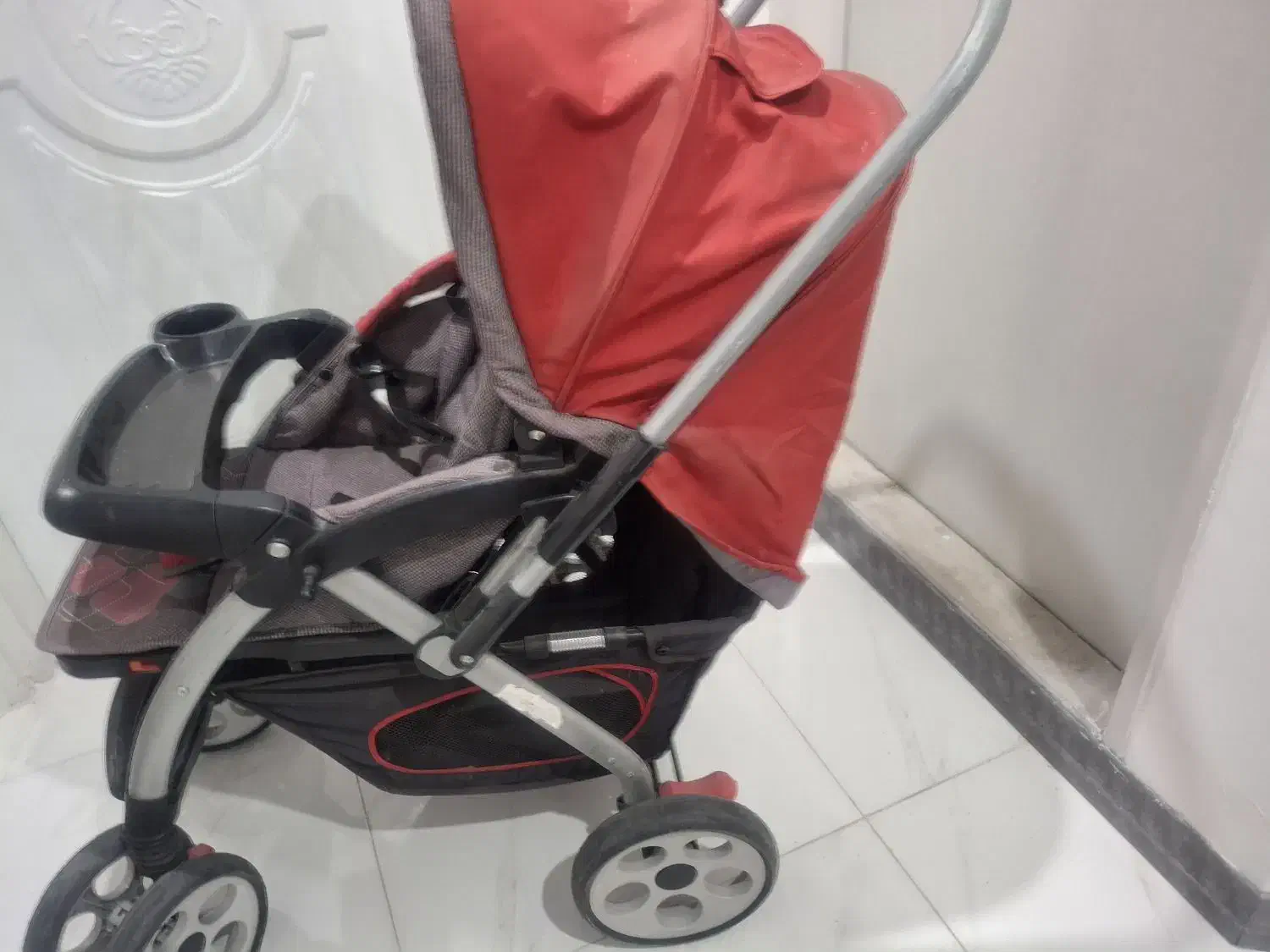 کالسکه گود بیبی به همراه کریهر رایگان|کالسکه و لوازم جانبی|ماهدشت, |دیوار