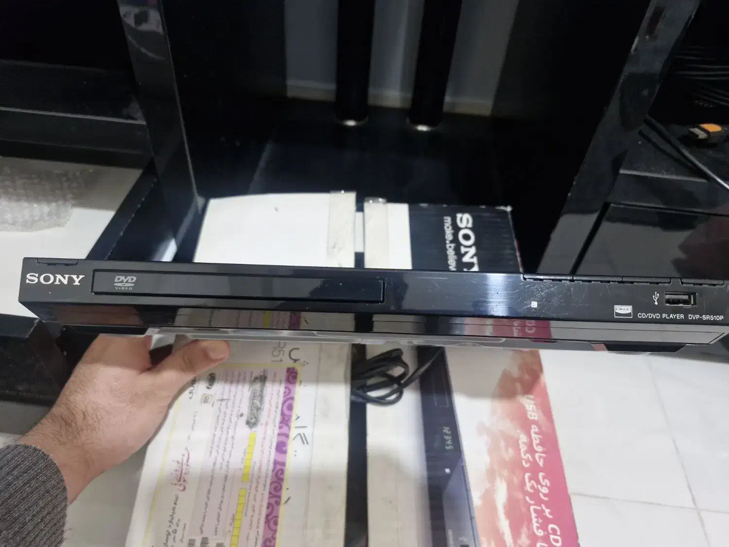 دستگاه دی وی دی سونی|پخش‌کننده DVD و ویدیو|تهران, هروی|دیوار