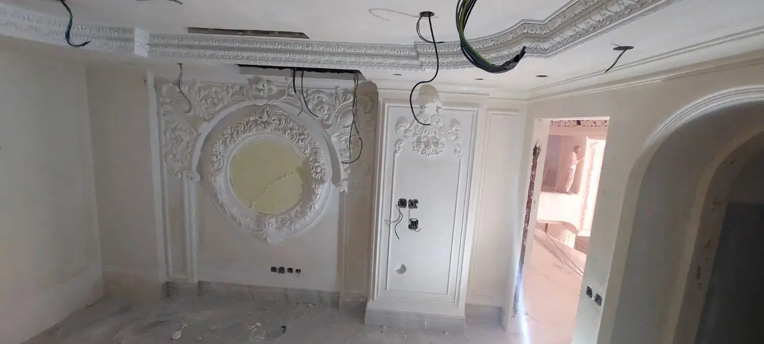 گچکاری و گچبری|خدمات پیشه و مهارت|گنبد کاووس, |دیوار