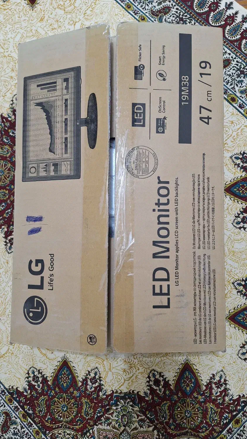 فروش مانیتور LED ال جی آکبند|قطعات و لوازم جانبی رایانه|کرمانشاه, |دیوار