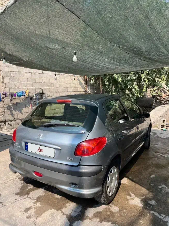 پژو 206 مدل 99 مشابه صفر|خودرو سواری و وانت|جیرفت, |دیوار