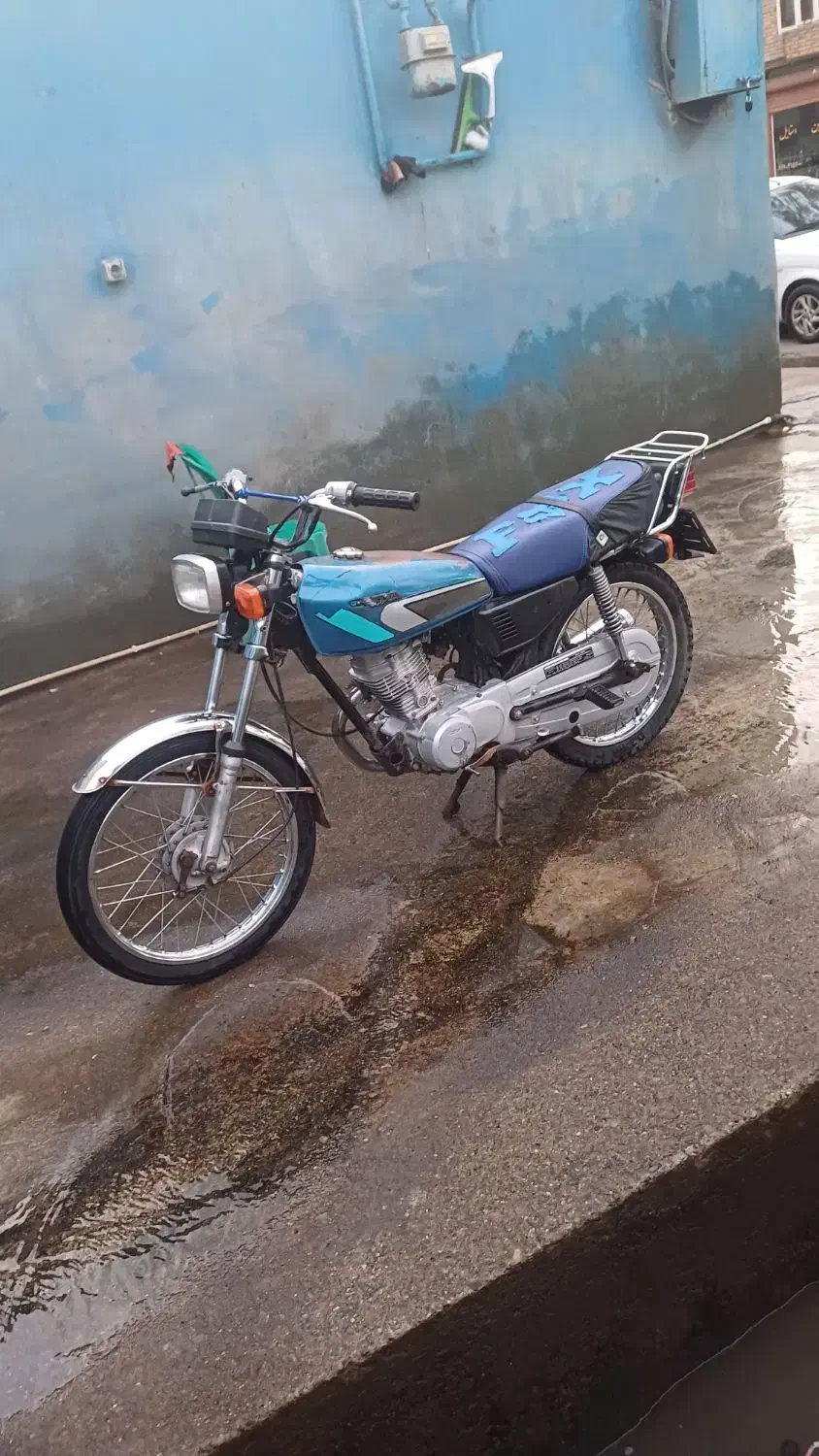 موتور هندا 125 مزایده مدل 87|موتورسیکلت|پارس‌آباد, |دیوار