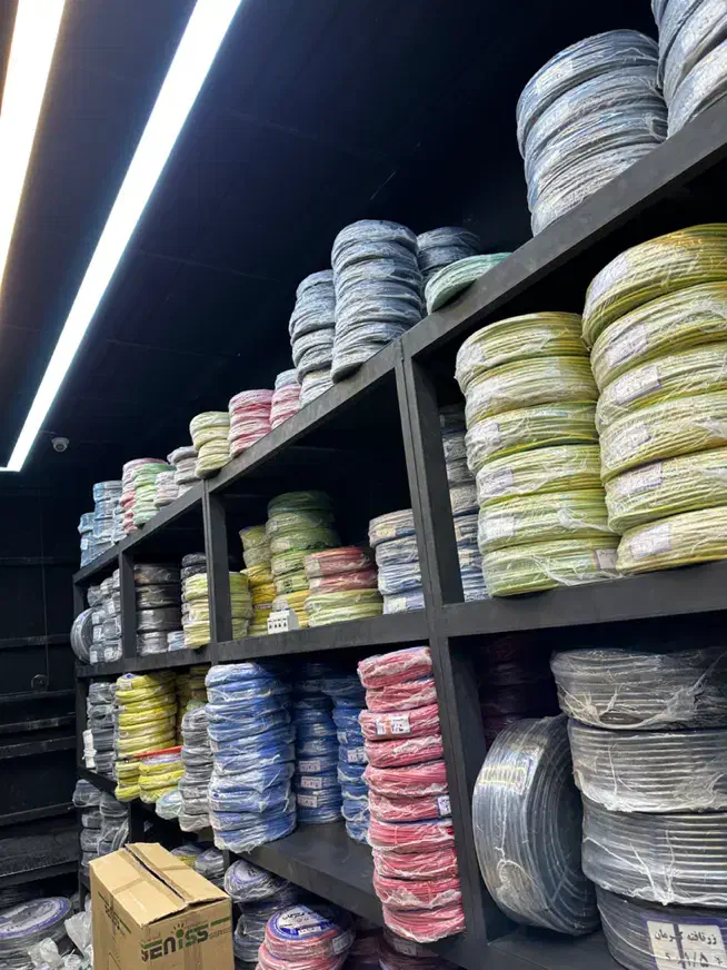 سیم افشان ۱.۵ و ۲.۵ زرتافته کرمان|مصالح و تجهیزات ساختمان|تهران, فردوسی|دیوار