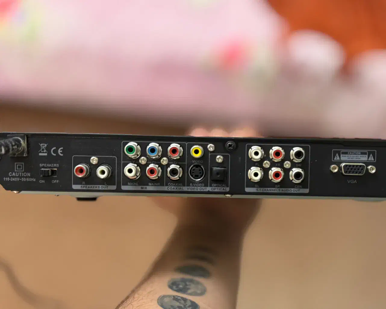 DVD Player samsung دی وی‌دی‌ پلیر سامسونگ|پخش‌کننده DVD و ویدیو|شاهین دژ, |دیوار