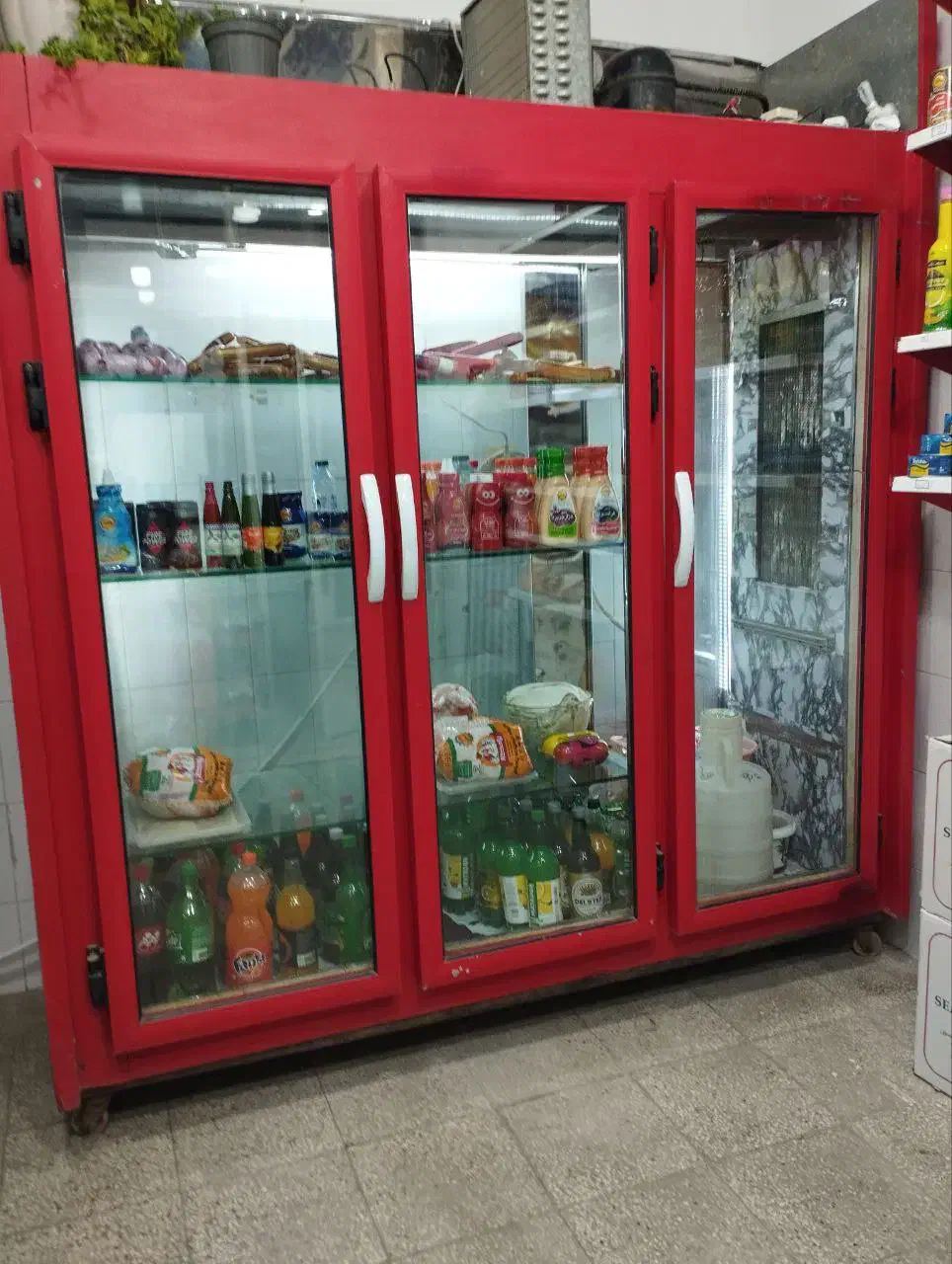 یخچال سه در ویترینی|فروشگاه و مغازه|قوچان, |دیوار