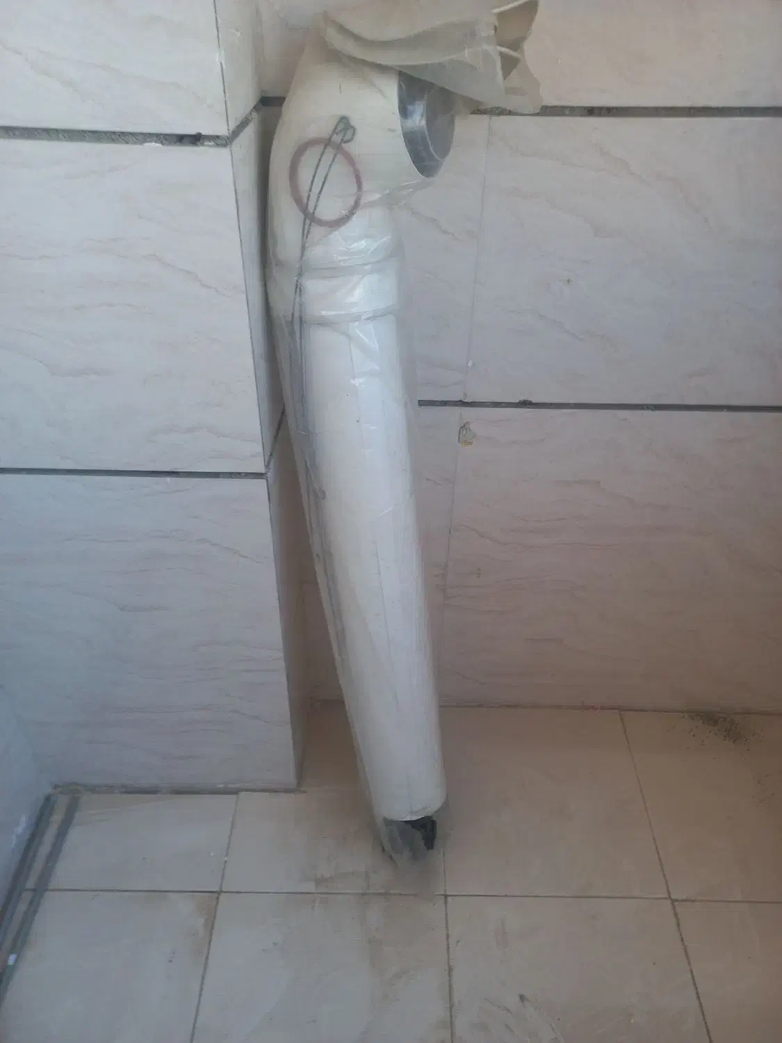 دودکش پکیج مدل ال نونو بدون استفاده|آبگرمکن، پکیج، شوفاژ|فولادشهر, C7|دیوار