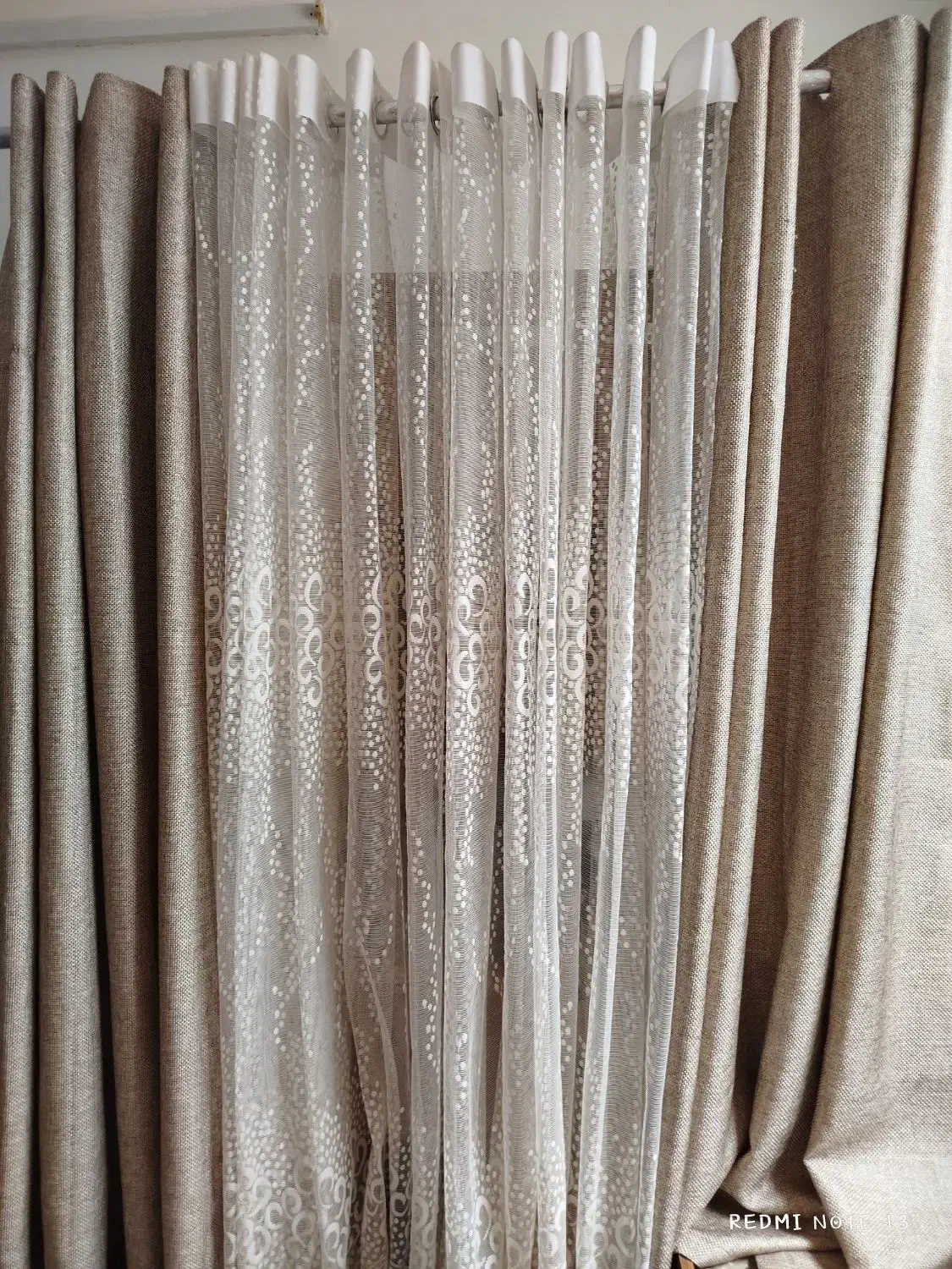 پرده|پرده، رانر، رومیزی|قم, شهرک مهدیه|دیوار