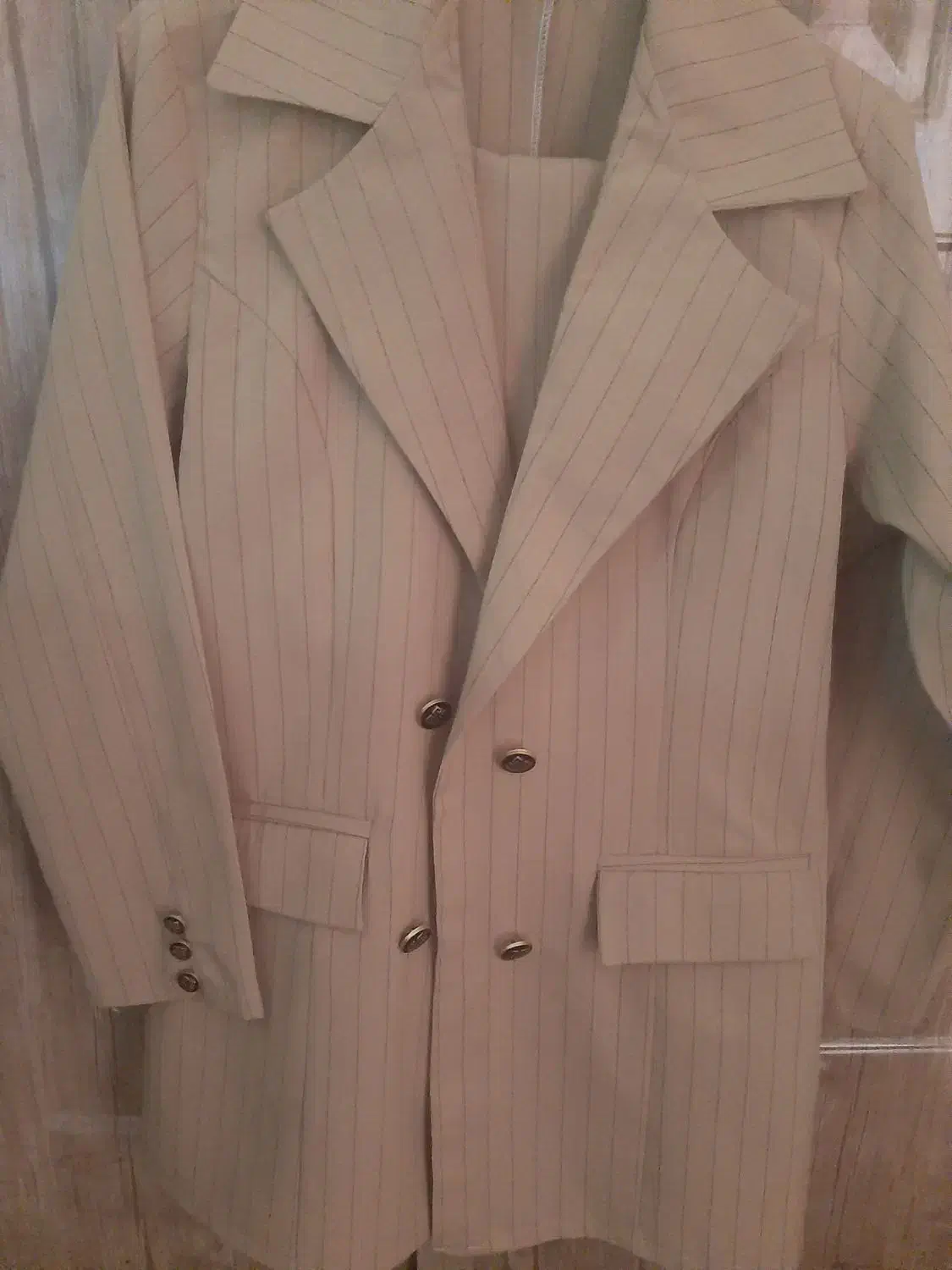 کت وشلواررنگ نسکافه ای|لباس|قائمشهر, |دیوار