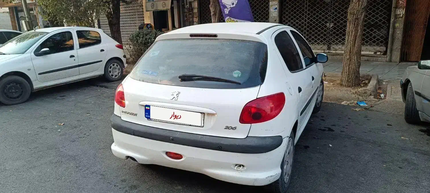 206 تیپ 5|خودرو سواری و وانت|مبارکه, |دیوار