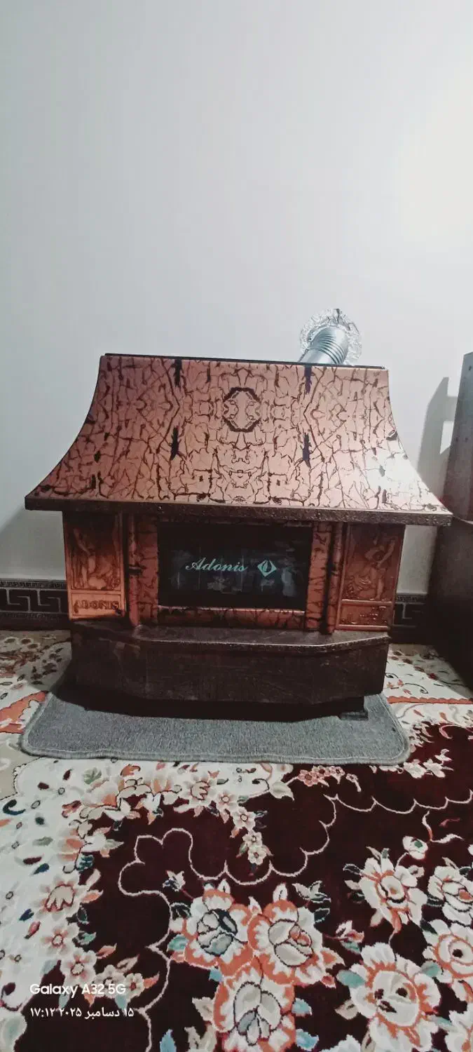 بخاری شومینه ای|بخاری، هیتر، شومینه|یاسوج, |دیوار