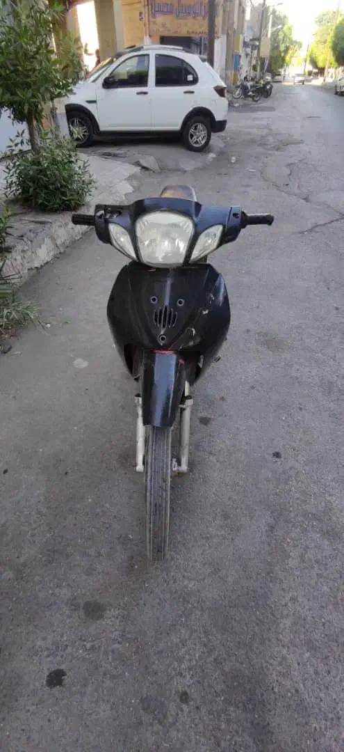 فروش  معاوضه موتور لاکی با پا کشتی|موتورسیکلت|اهواز, باغ شیخ|دیوار