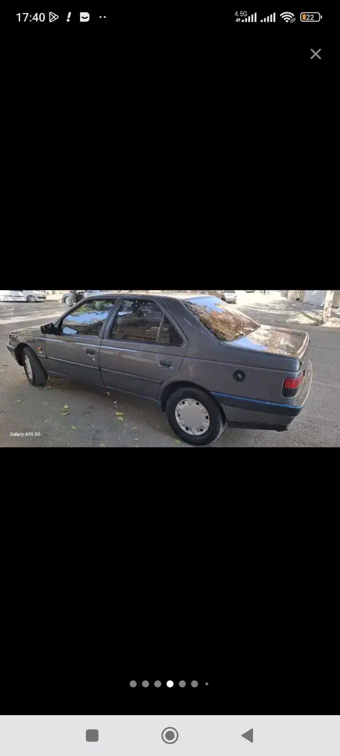 405 مدل ۹۷ دوگانه کارخانه خاکستری|خودرو سواری و وانت|همدان, |دیوار