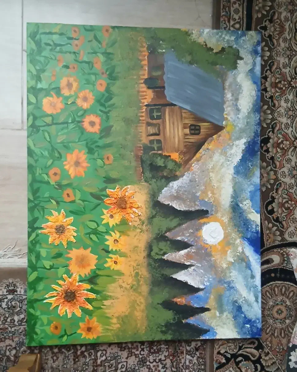 تابلو نقاشی|تابلو، نقاشی، عکس|کاشان, باغچه فیض|دیوار