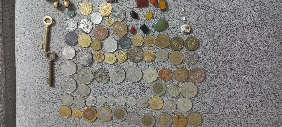 سکه هایی قدیمی پهلوی،اسلامی|کلکسیون سکه، تمبر، اسکناس|بروجن, |دیوار