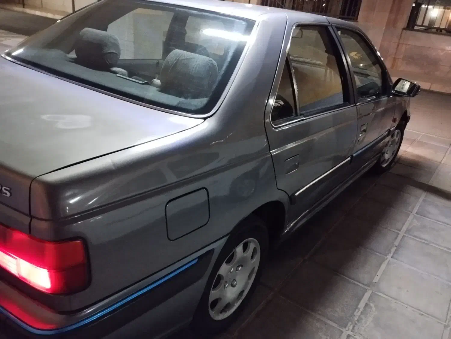 پژو پارس 92دوگانه شرکتی خاکستری|خودرو سواری و وانت|رزن, |دیوار