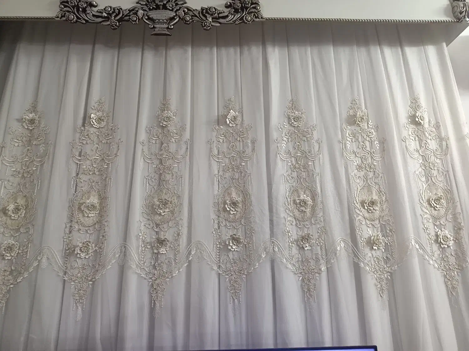 پرده|پرده، رانر، رومیزی|قم, حاج خلیل|دیوار