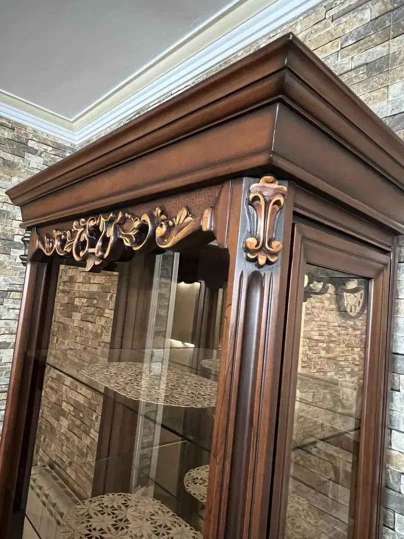 بوفه در حد نو چوب راش اصل سفارشی|بوفه، ویترین، کنسول|رودسر, |دیوار