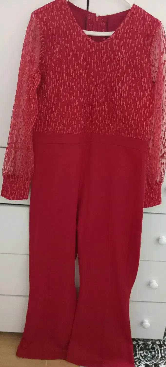 پیراهن مجلسی گوجه ای|لباس|گرگان, |دیوار