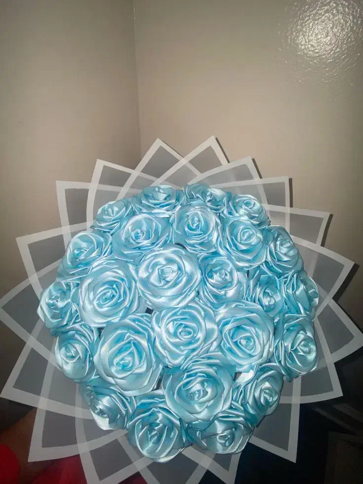 گل روبانی|گل مصنوعی|فیروزآباد (فارس), |دیوار