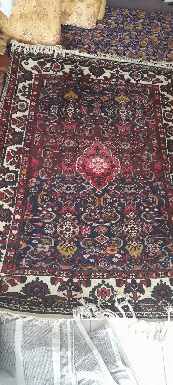 فروش دو تخته فرش دستباف|فرش|فرخ‌شهر, |دیوار