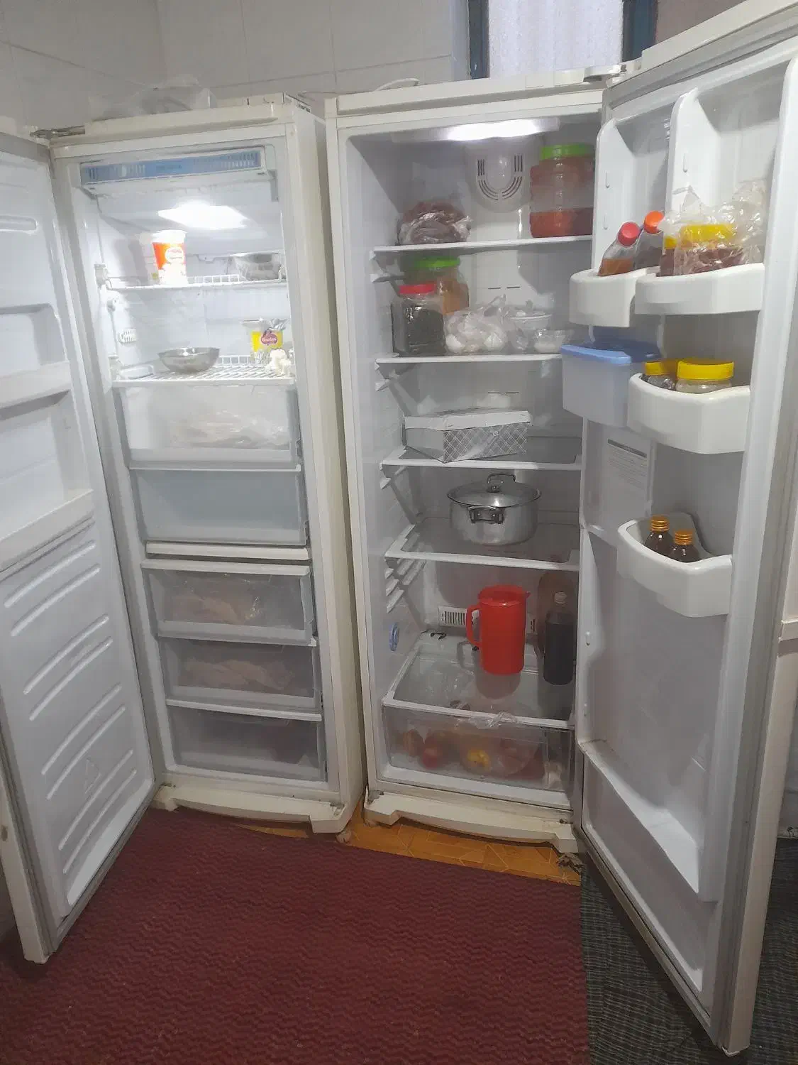 یخچال فریزر دوقلو نوفراست|یخچال و فریزر|زبرخان, |دیوار