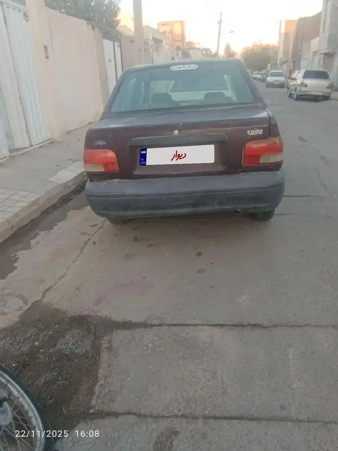 پراید قرمز متالیک 85|خودرو سواری و وانت|سبزوار, شرق کال عیدگاه|دیوار