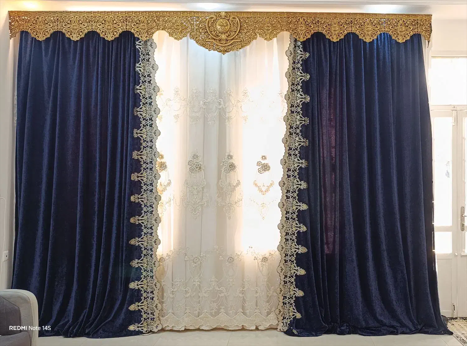 فروش پرده سلطنتی|پرده، رانر، رومیزی|جهرم, |دیوار