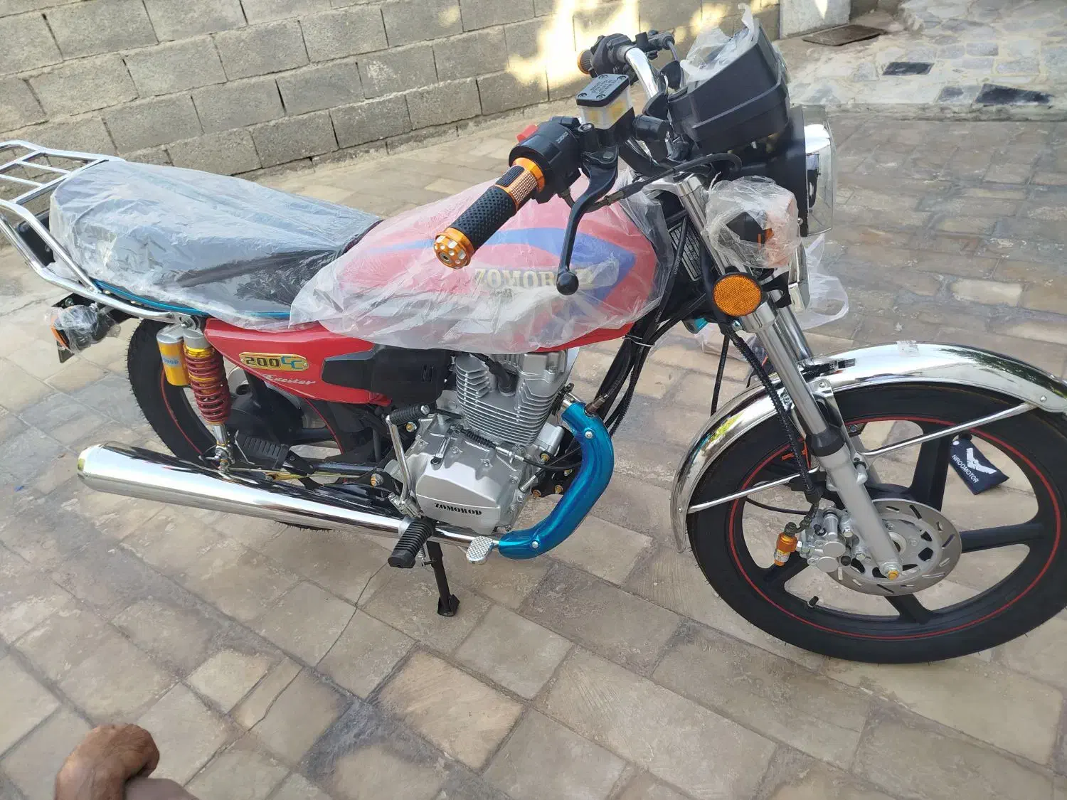 فروش موتور سیکلت زمرد کویر صفر کیلومتر|موتورسیکلت|دورود, |دیوار