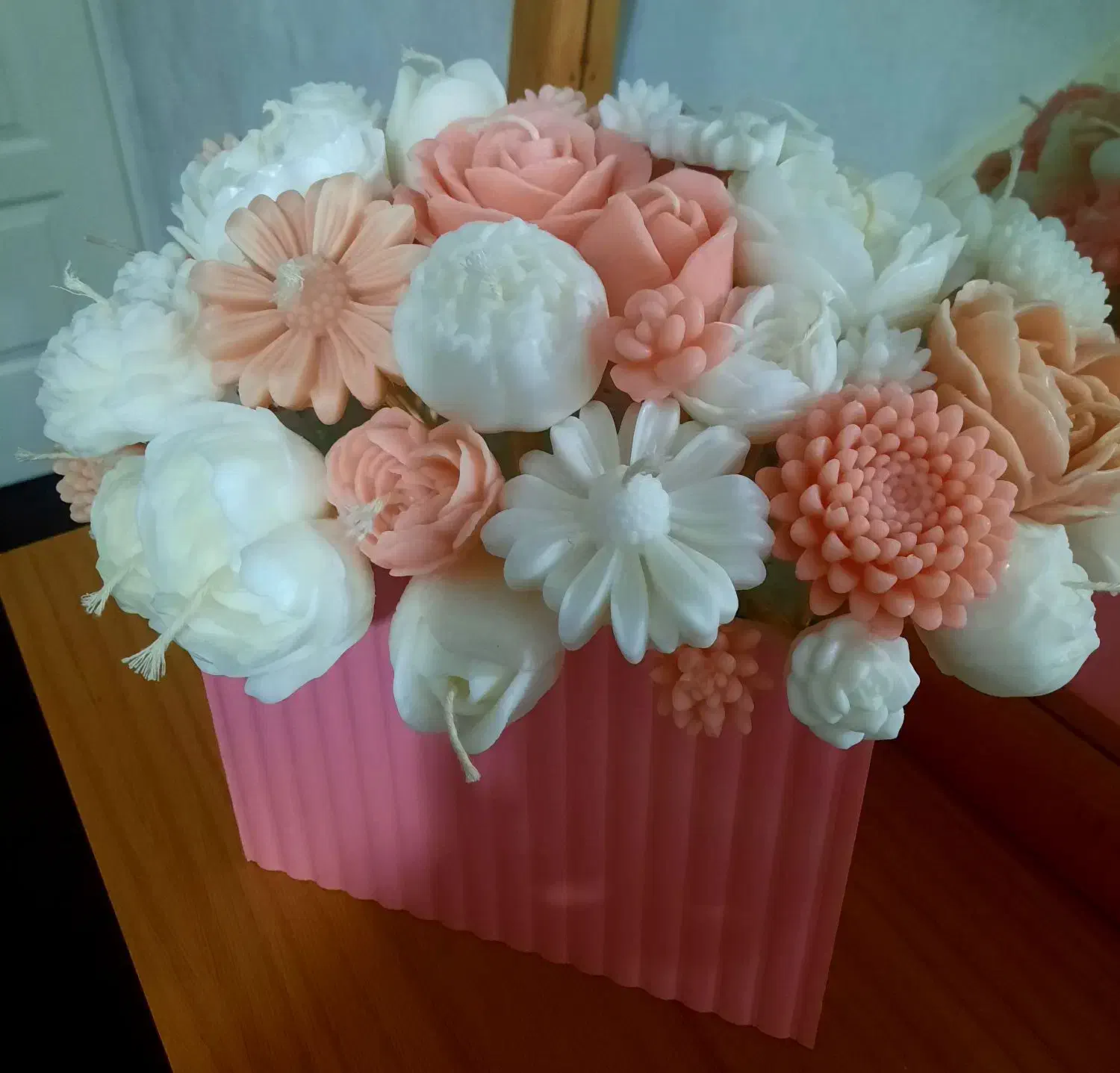 سبد گل شمع|گل مصنوعی|مرودشت, فاز دوم شهرک فرهنگیان|دیوار