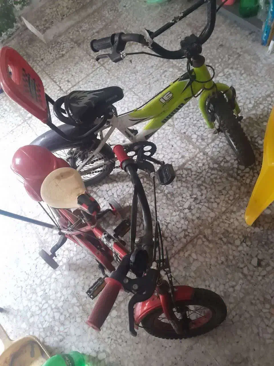 دوچرخه 16 و 12|دوچرخه، اسکیت، اسکوتر|رشت, پل تالشان|دیوار